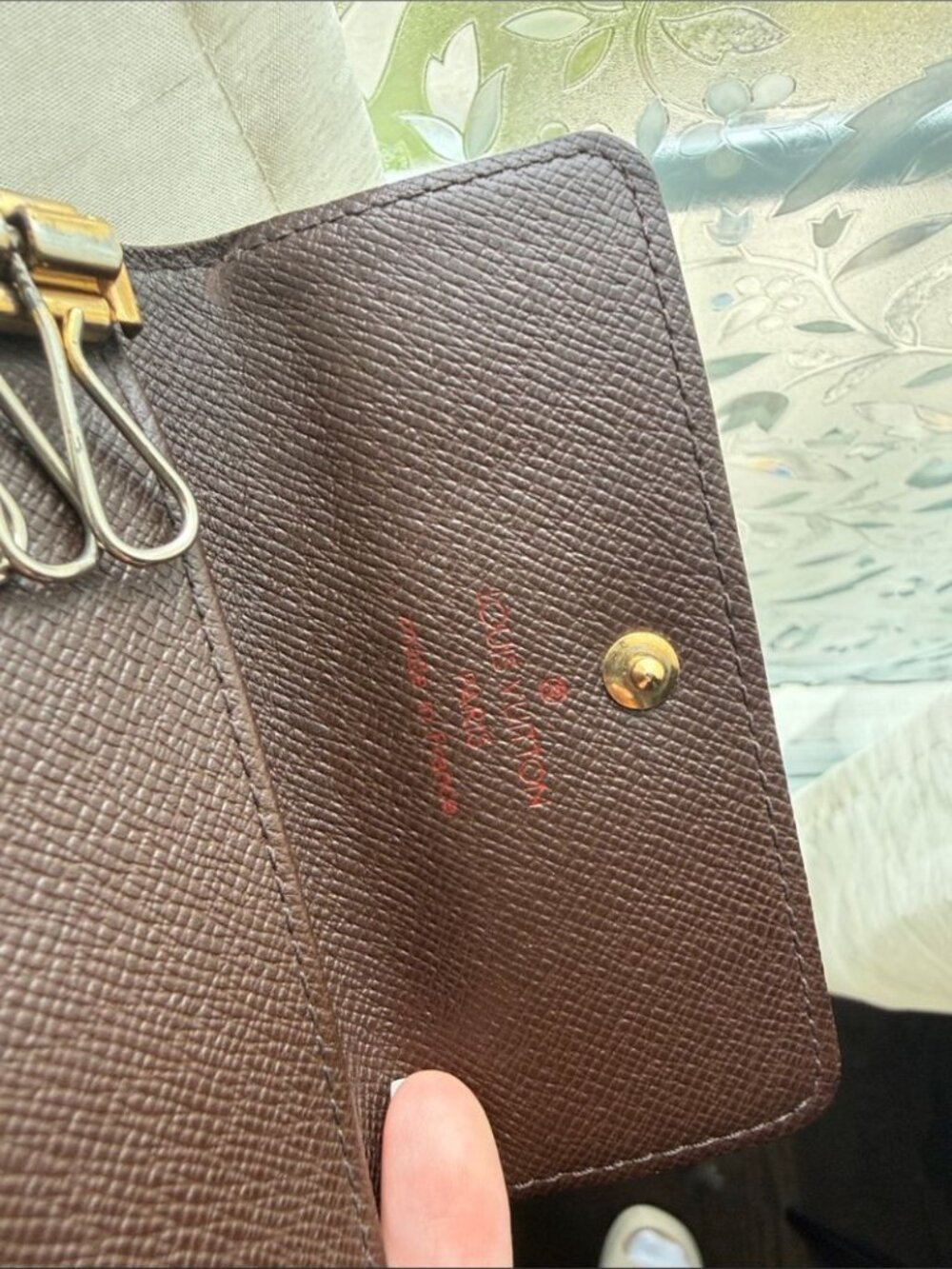 Louis Vuitton Damier Ebene Multicles 4 Key Holder - Picture 7 of 8